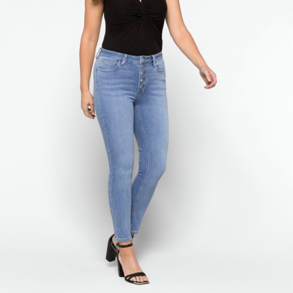 Lola Skinny 5 Button Fly Jean